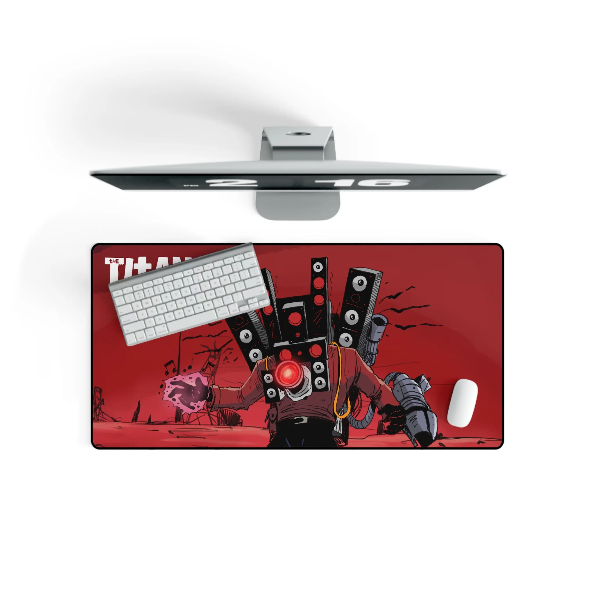 Titan Speakerman - High Voltage Gaming Mouse Pad - Image 3