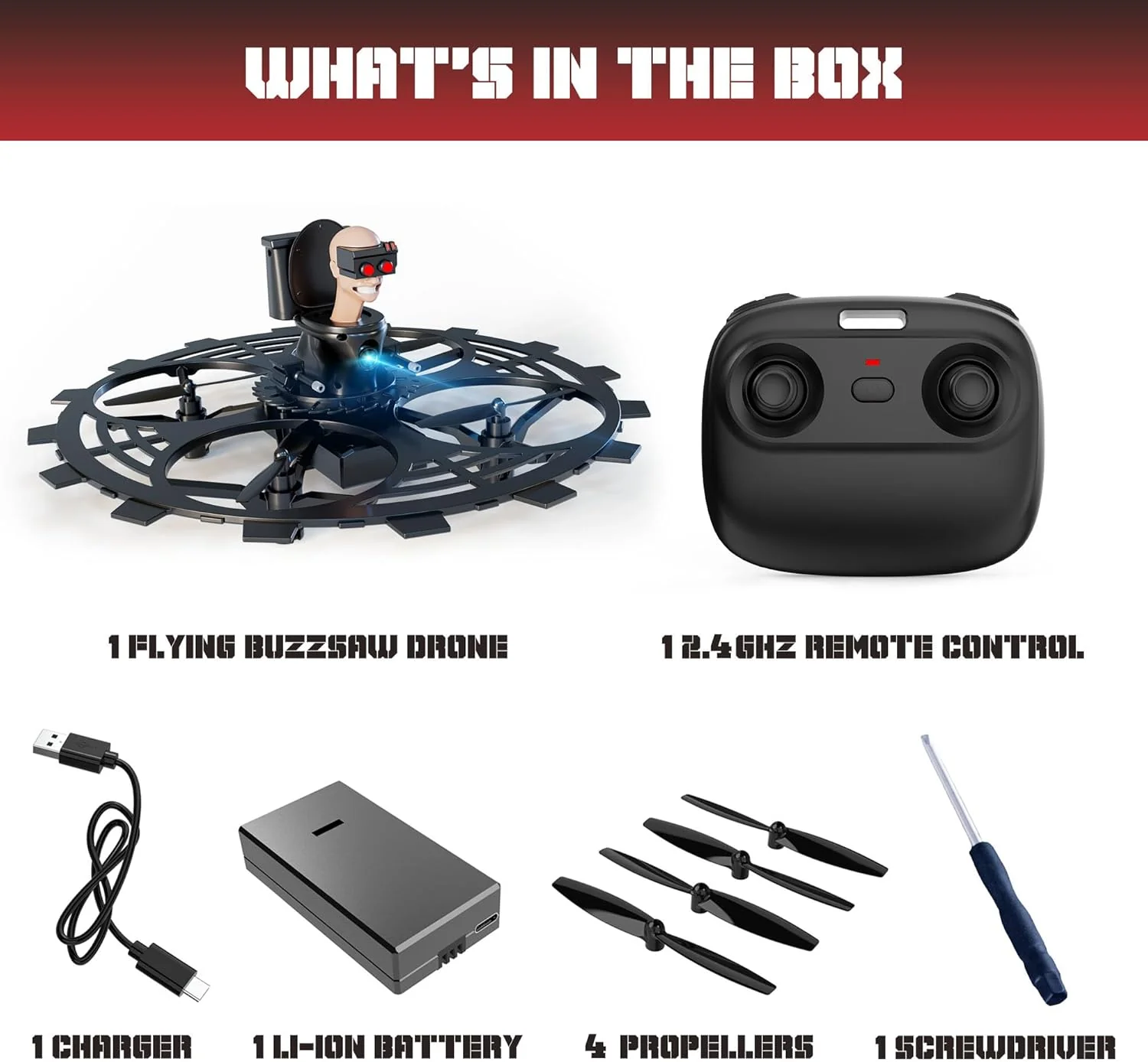 Flying Buzzsaw Skibidi Toilet Drone - Image 6