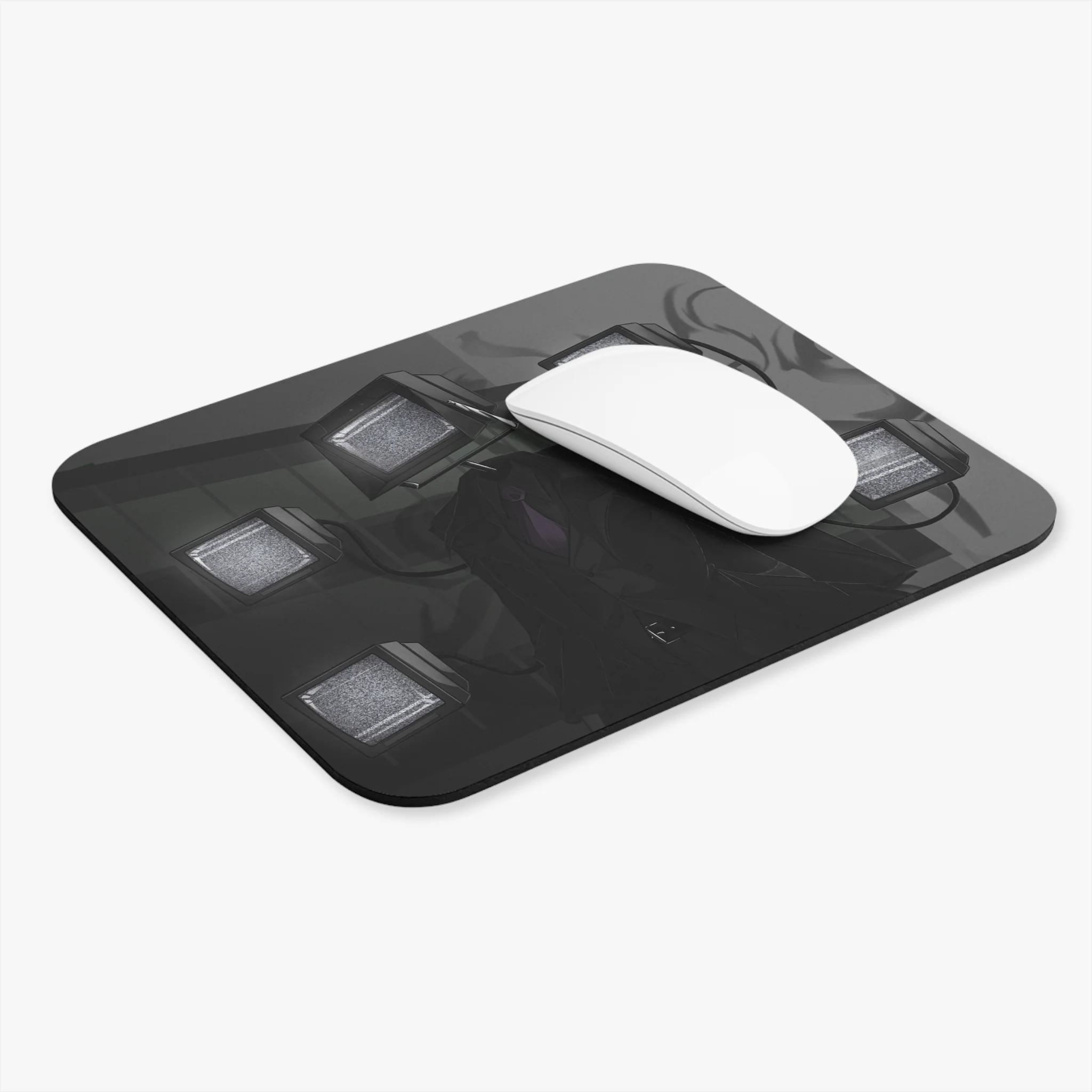 TV Man - Polycephaly Mouse Pad - Image 3